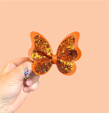 3in Orange Butterfly