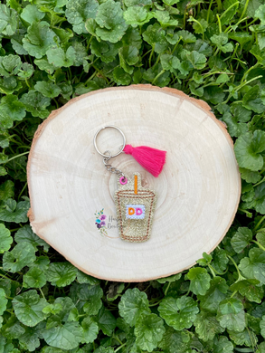 Iced Coffee Keychain