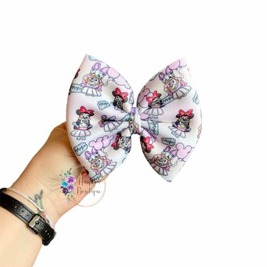 5in Pup Mouse Bow