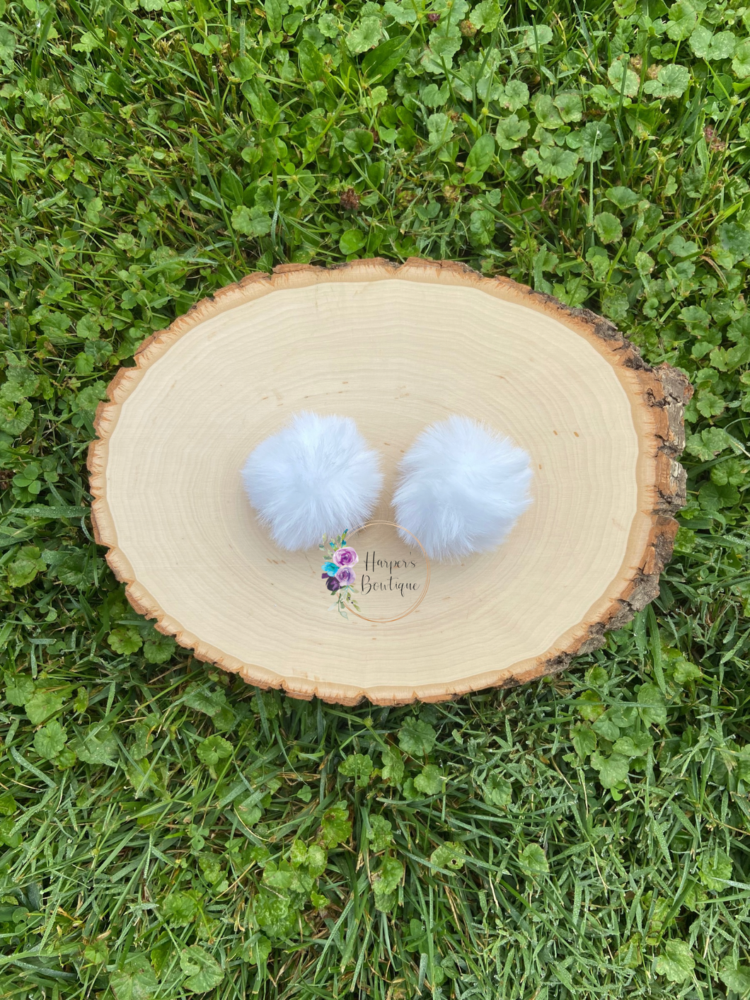 2in White Pom Piggies