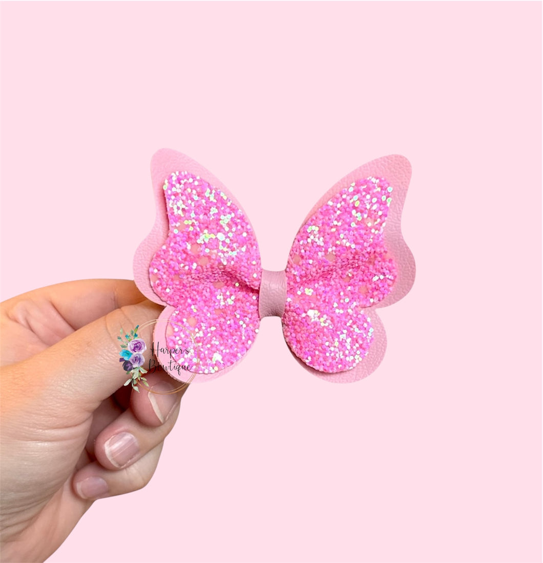 3in Pink Butterfly