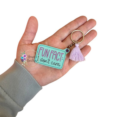 Fun Fact Keychain