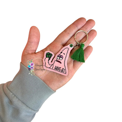 Starfish Keychain