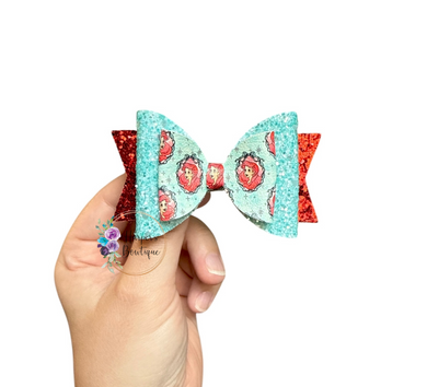 3.5in Mermaid Princess Bow