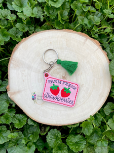 Strawberry Keychain