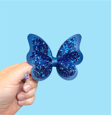 3in Royal Blue Butterfly