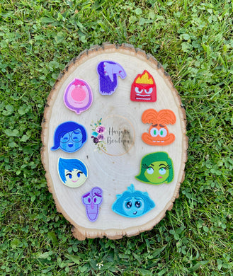 Set of 9 Emotion Felties