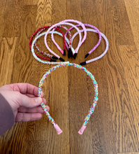 Load image into Gallery viewer, Set of 8 Glitter Head Bands