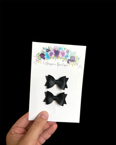 1.75in Black Piggy Set